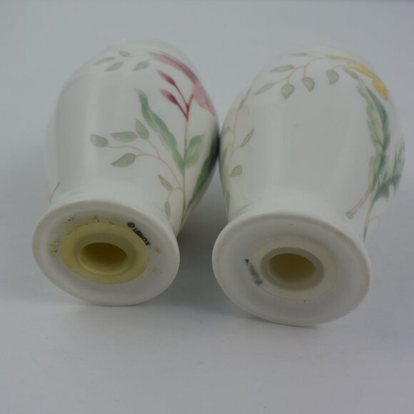 Lenox Butterfly Meadow Salt & Pepper Set Shakers Excellent Condition! - Picture 5 of 7